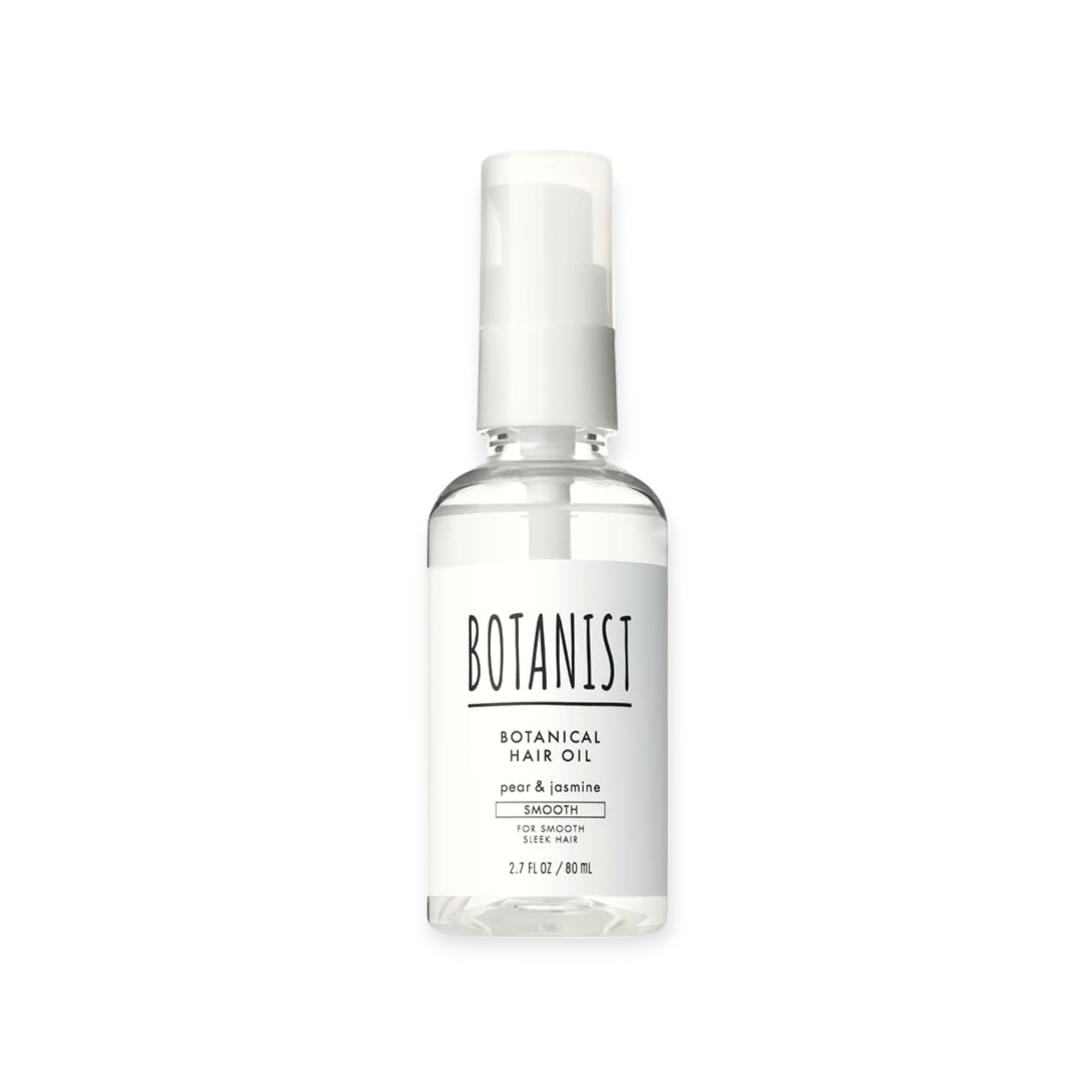 BOTANIST(ボタニスト) ボタニカルヘアオイル 【スムース】 80ml ペアーとジャスミンの香り