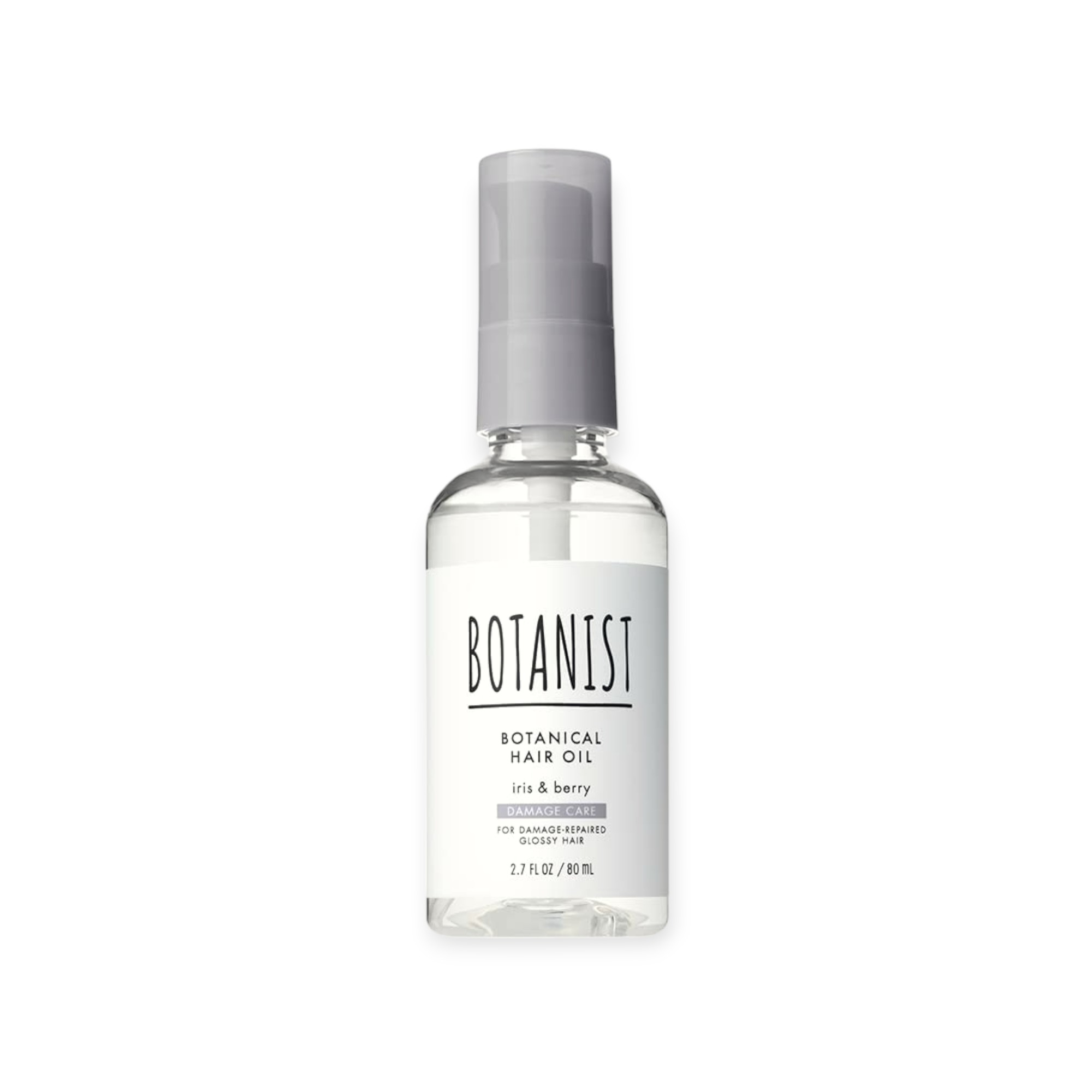 BOTANIST(ボタニスト) ボタニカルヘアオイル 【ダメージケア】 80ml アイリスとベリーの香り