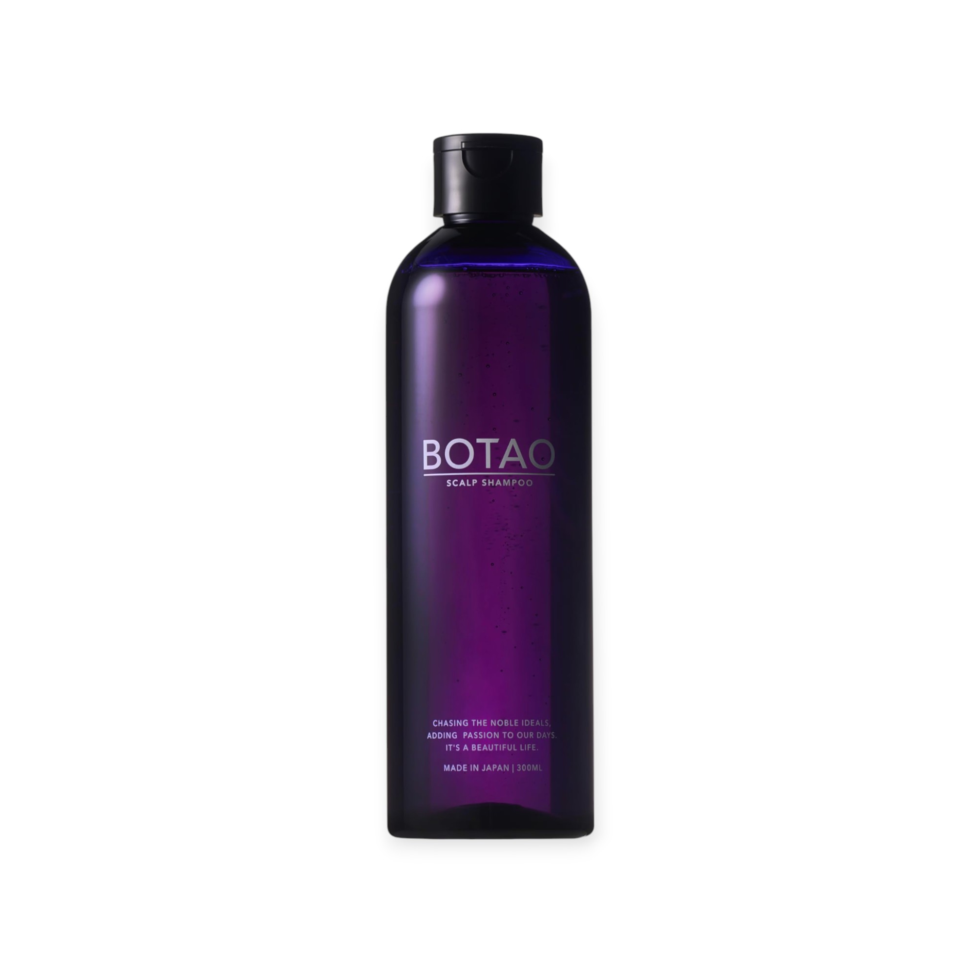 BOTAO(ボタオ) メンズ ボタニカル 潤うオールインワン 濃密泡 スカルプシャンプー アミノ酸 300ml ブラックベリーの香り