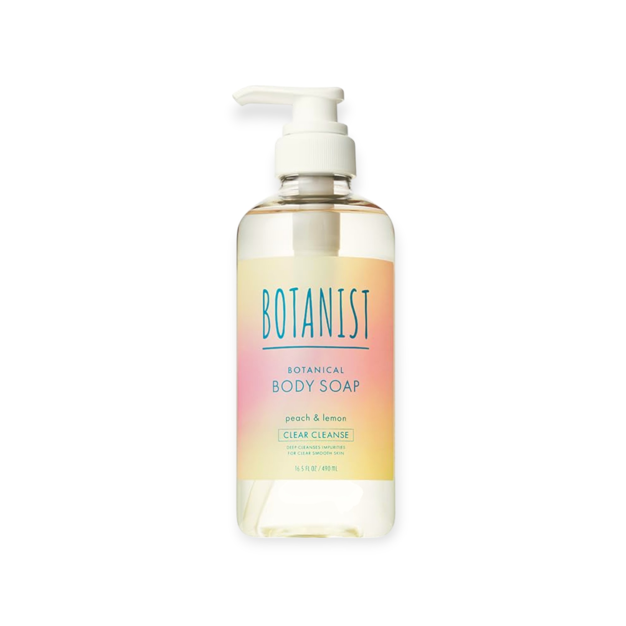 [2025年夏限定]BOTANIST ボタニスト|ボディーソープ クリアクレンズ アイスピーチレモネードの香り