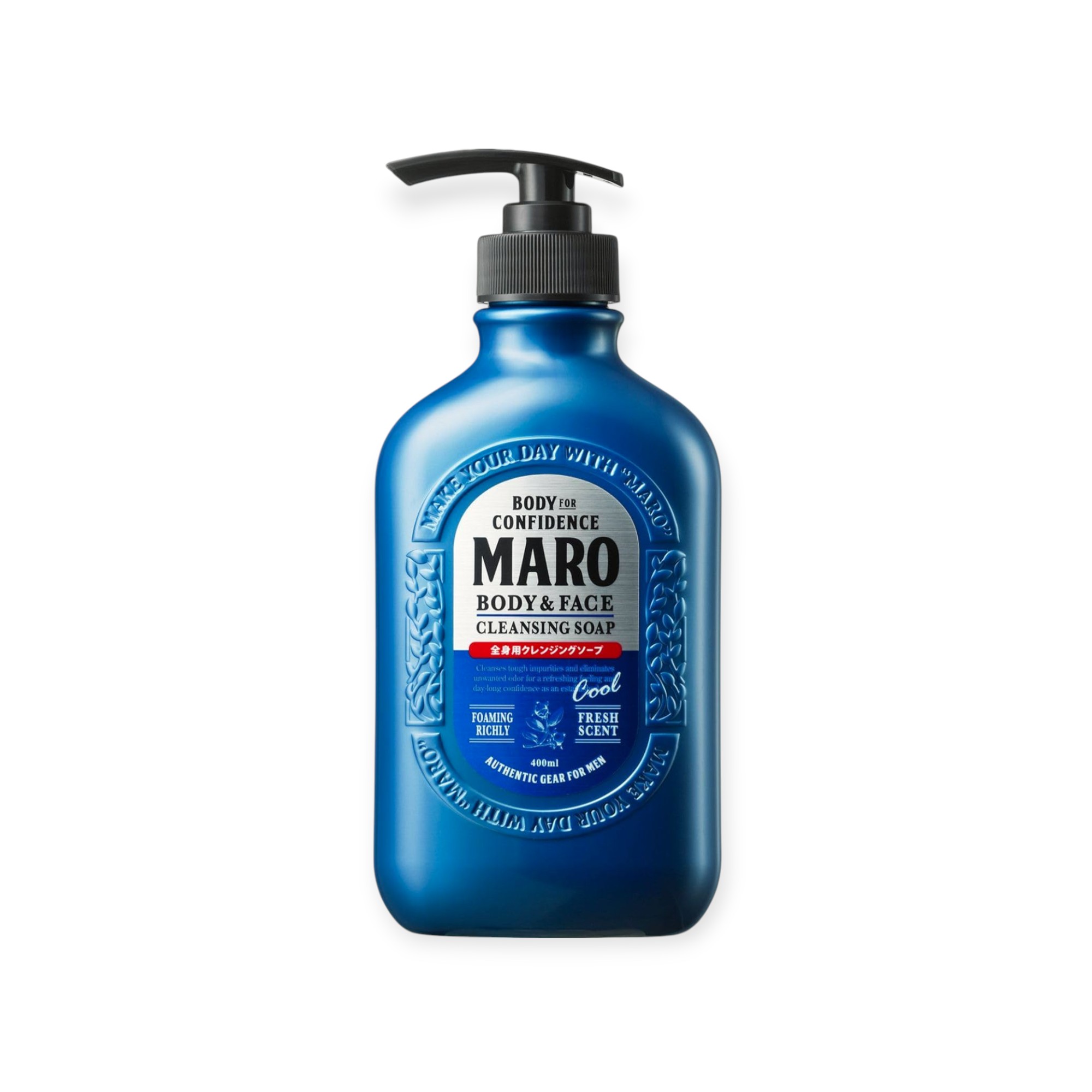 MARO(マーロ) ボディソープ クール メンズ 全身用 クレンジング ハーブシトラスの香り