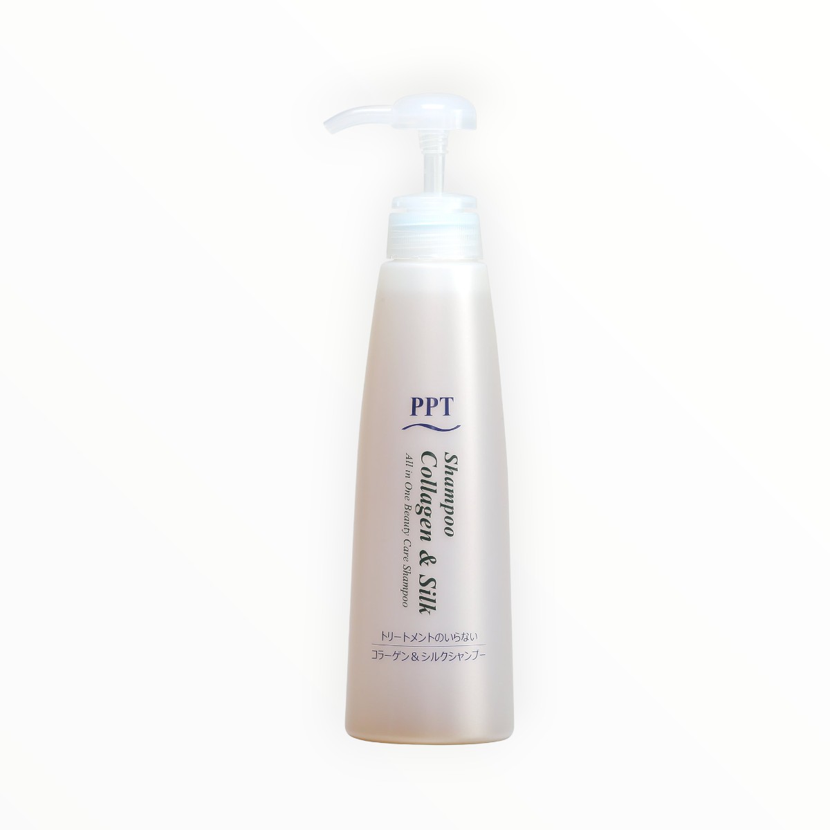 PPTコラーゲン&シルクシャンプー400ml 脂性肌～普通肌用(ふんわり)