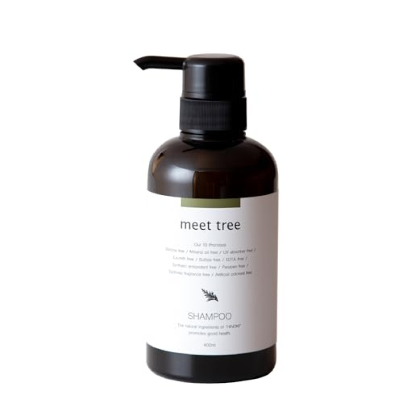ｍｔシャンプー ヒノキの香り 400ml meet tree（ミートツリー）