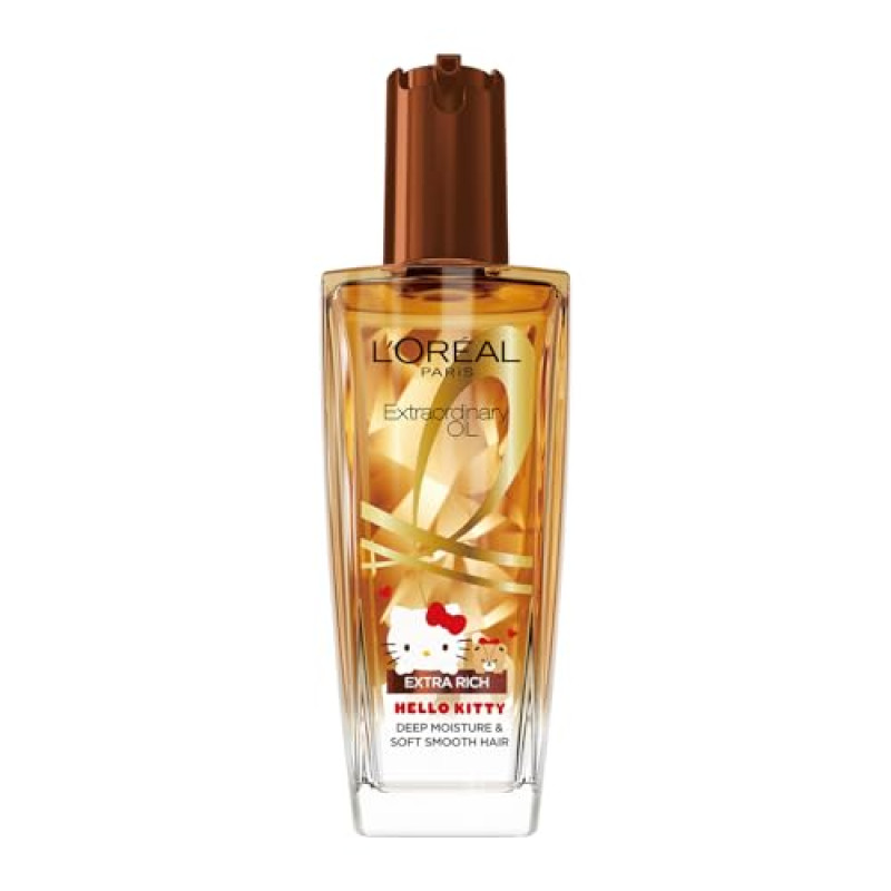L'Oreal Paris(ロレアルパリ) ヘアオイル エルセーヴ エクストラオーディナリー オイル エクストラリッチ フィニッシュ ハローキティー