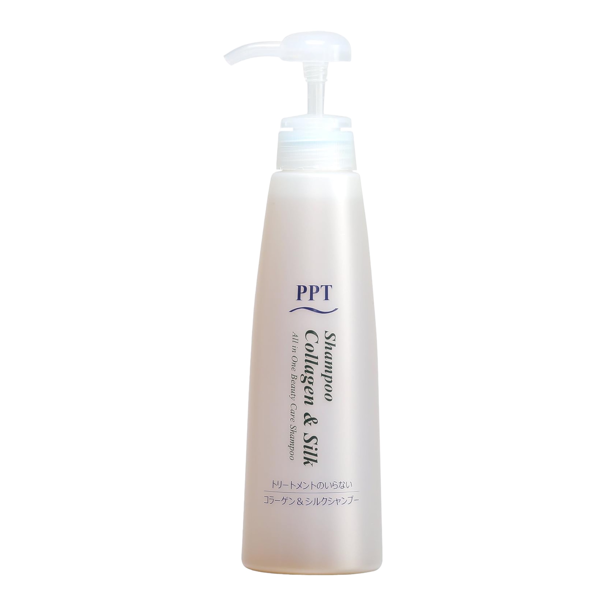 PPTコラーゲン&シルクシャンプー400ml 脂性肌～普通肌用(ふんわり)