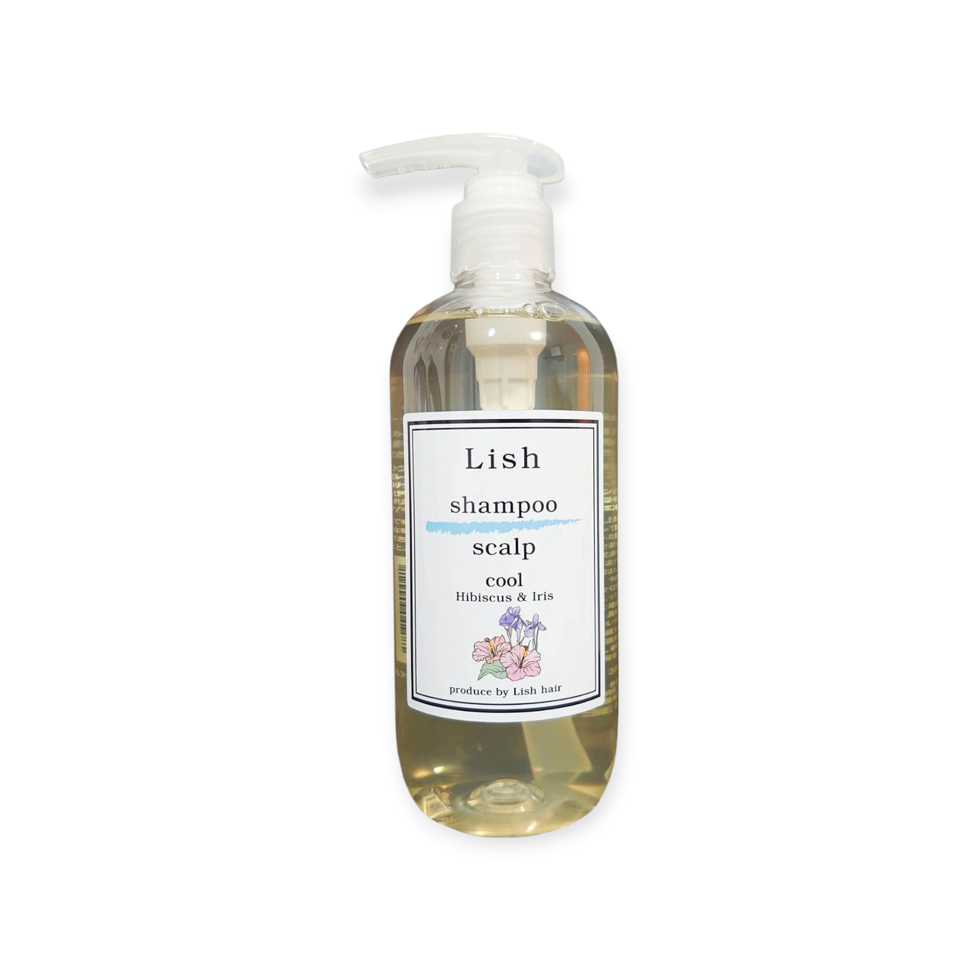 Lish(リッシュ) クールシャンプー スカルプケア ハイビスカス&アイリス