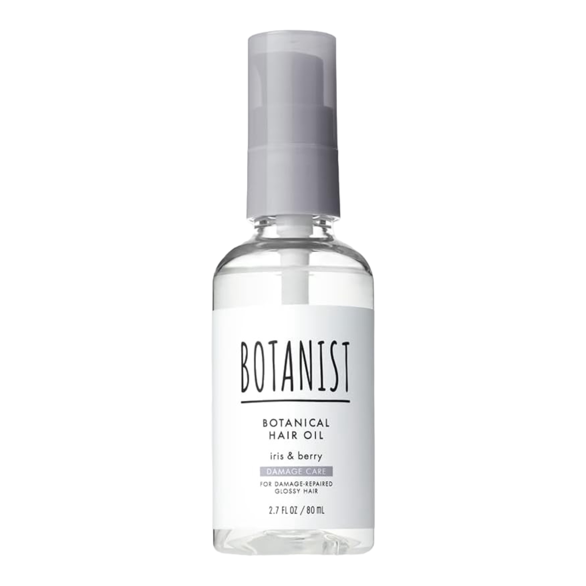 BOTANIST(ボタニスト) ボタニカルヘアオイル 【ダメージケア】 80ml アイリスとベリーの香り