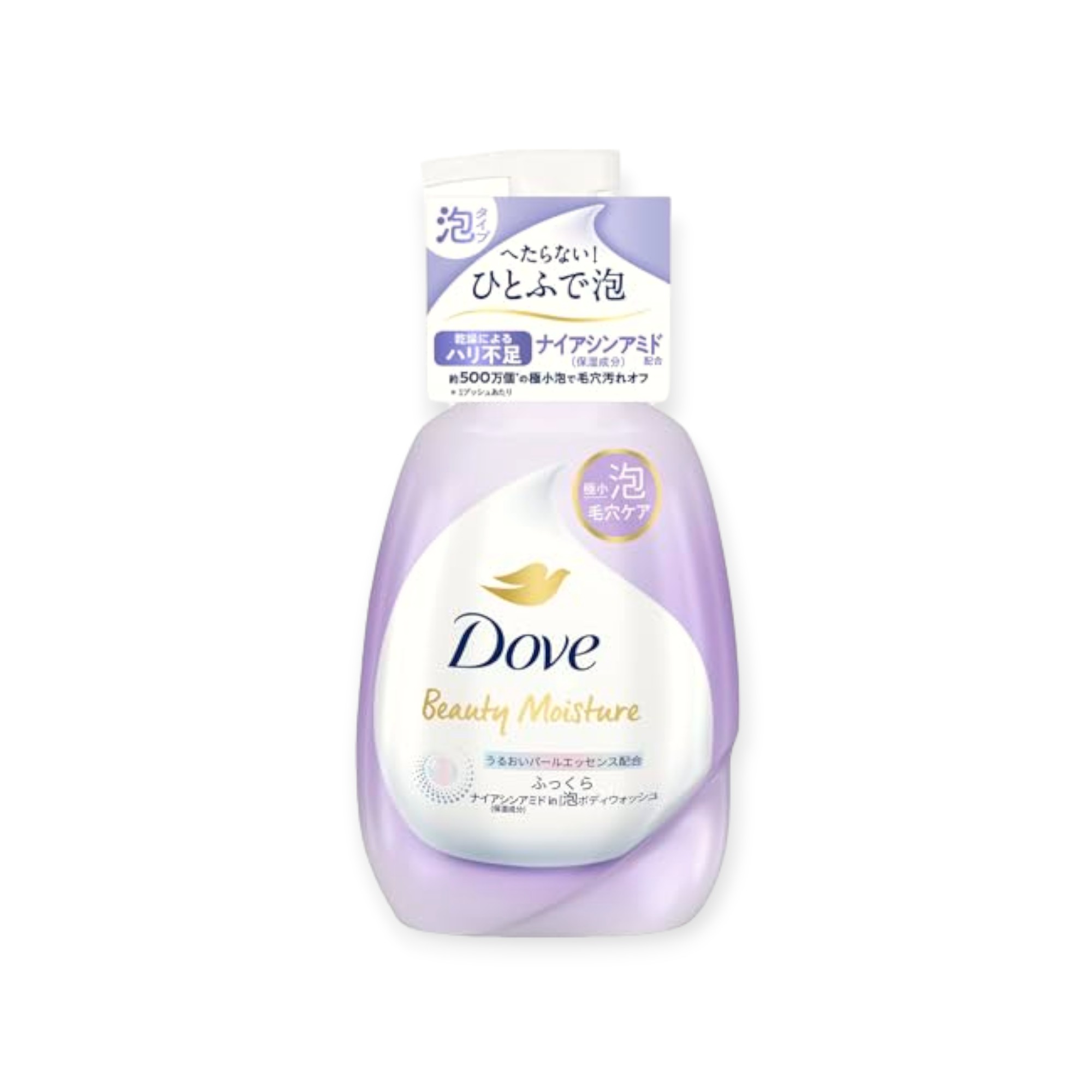 Dove(ダヴ)ボディソープ ビューティーモイスチャー ふっくら 泡ボディウォッシュ ローズブーケの香り