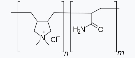 塩化ジメチルジアリルアンモニウム･アクリルアミド共重合体液で、コンディショニング効果を付与する他に泡質をきめ細かく増加させる機能があります。