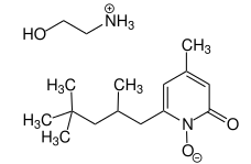 ピロクトンオラミン 抗真菌作用をはじめ、皮膚糸状菌、酵母、グラム陽性菌・グラム陰性菌など幅広く殺菌・防腐作用を示す。pH6-7に調整する必要があり、逆にいえばピロクトンオラミン配合の製品はこの範囲のpHであることが推察される。ジンクピリチオンなど他の抗真菌剤よりも効果が高い。その殺菌効果の高さゆえ、頭皮・皮膚の常在菌を必要以上に滅してしまうことには注意したい。環状のヒドロキサム酸誘導体であるピロクトンとエタノールアミンによる塩である。